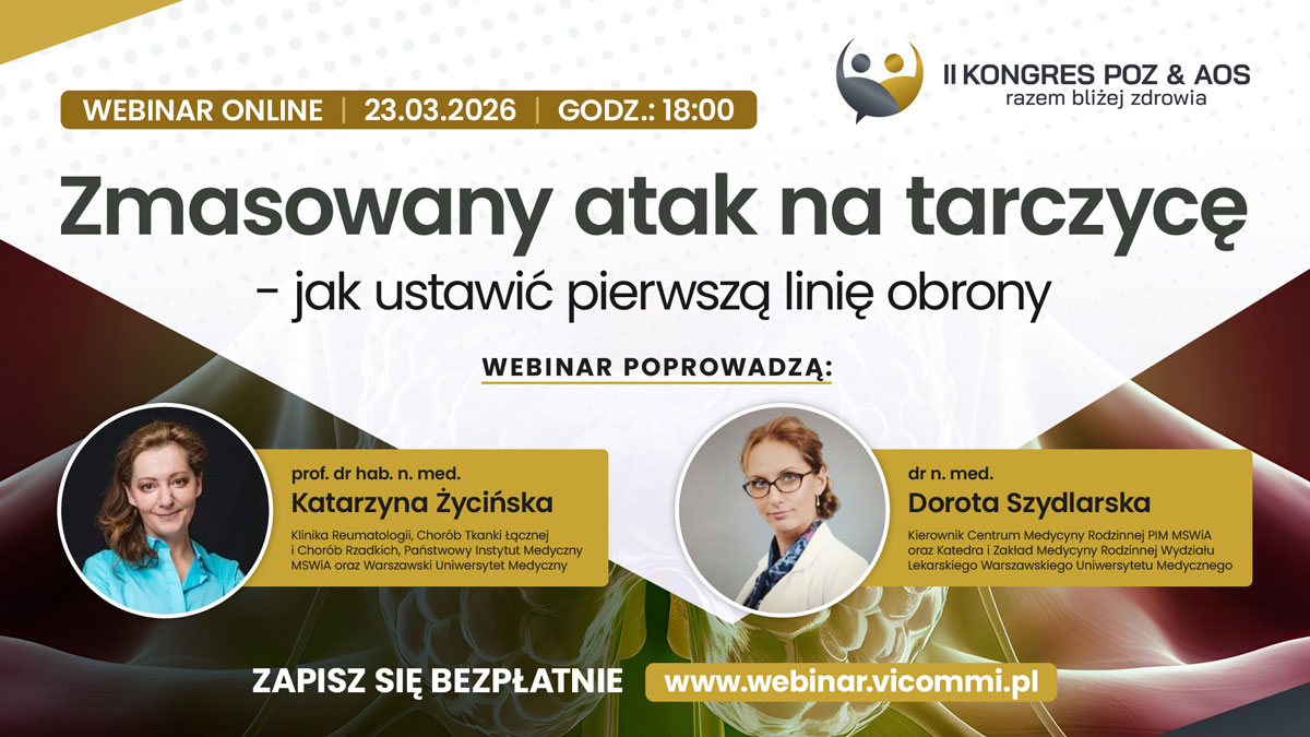 BEZPŁATNY webinar Zmasowany atak na tarczycę